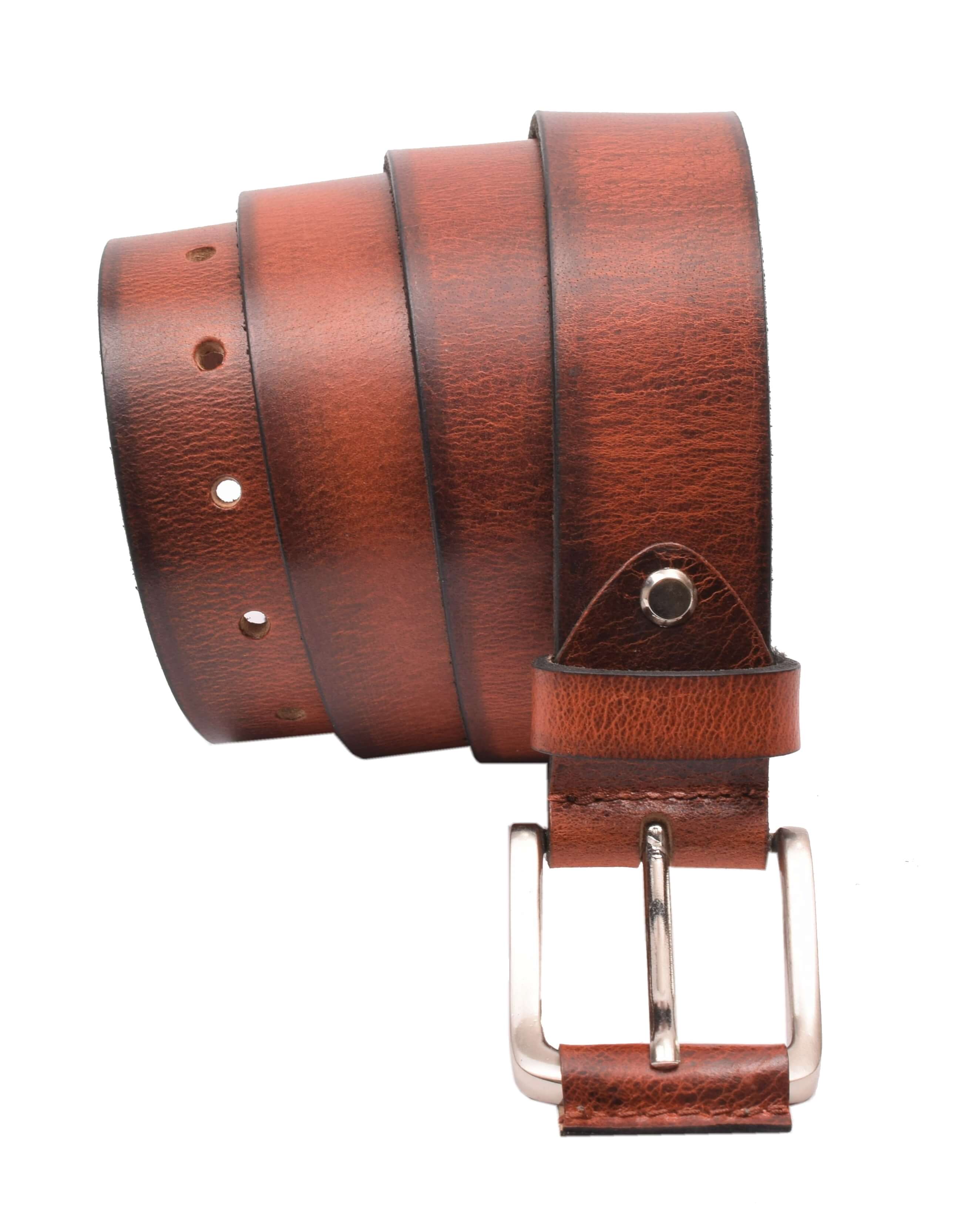 Menzo 2055 Gürtel Rindsleder / Tan