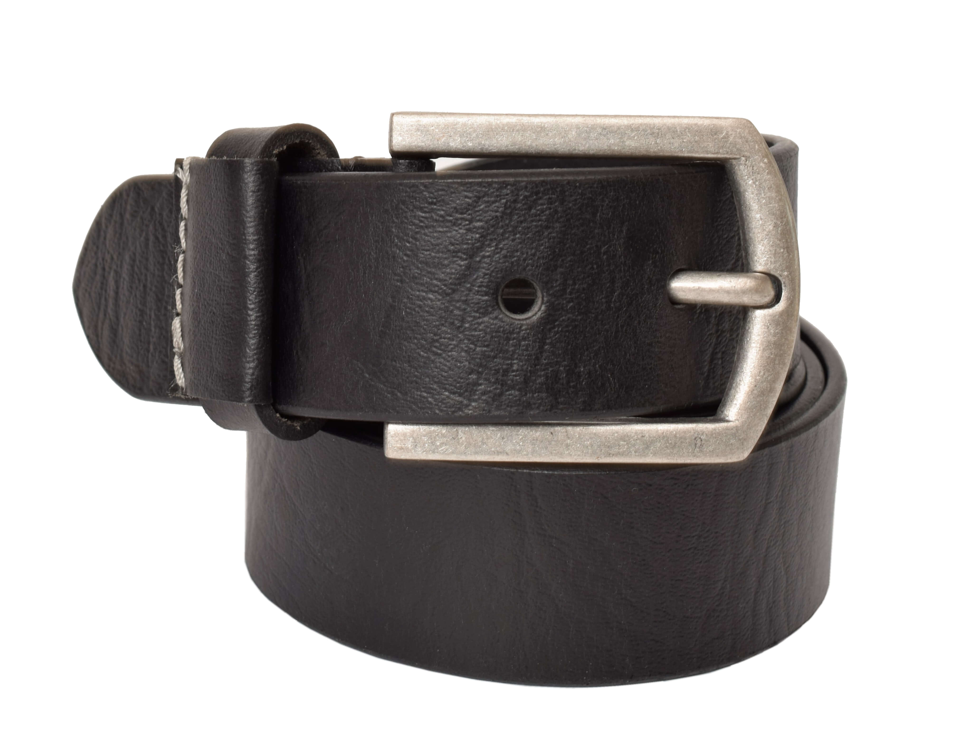 Menzo 2058 Gürtel Rindsleder / Schwarz