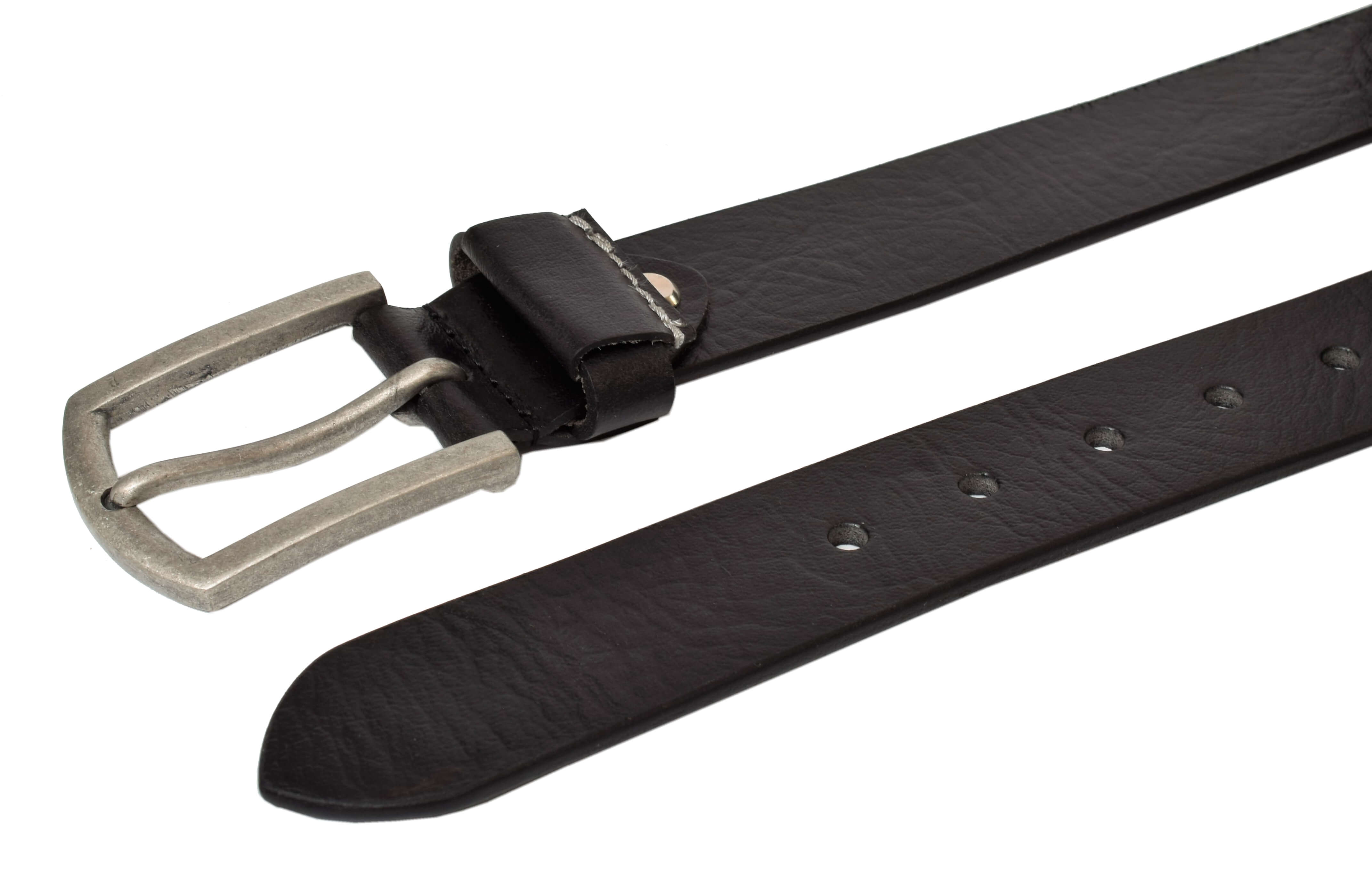 Menzo 2058 Gürtel Rindsleder / Schwarz