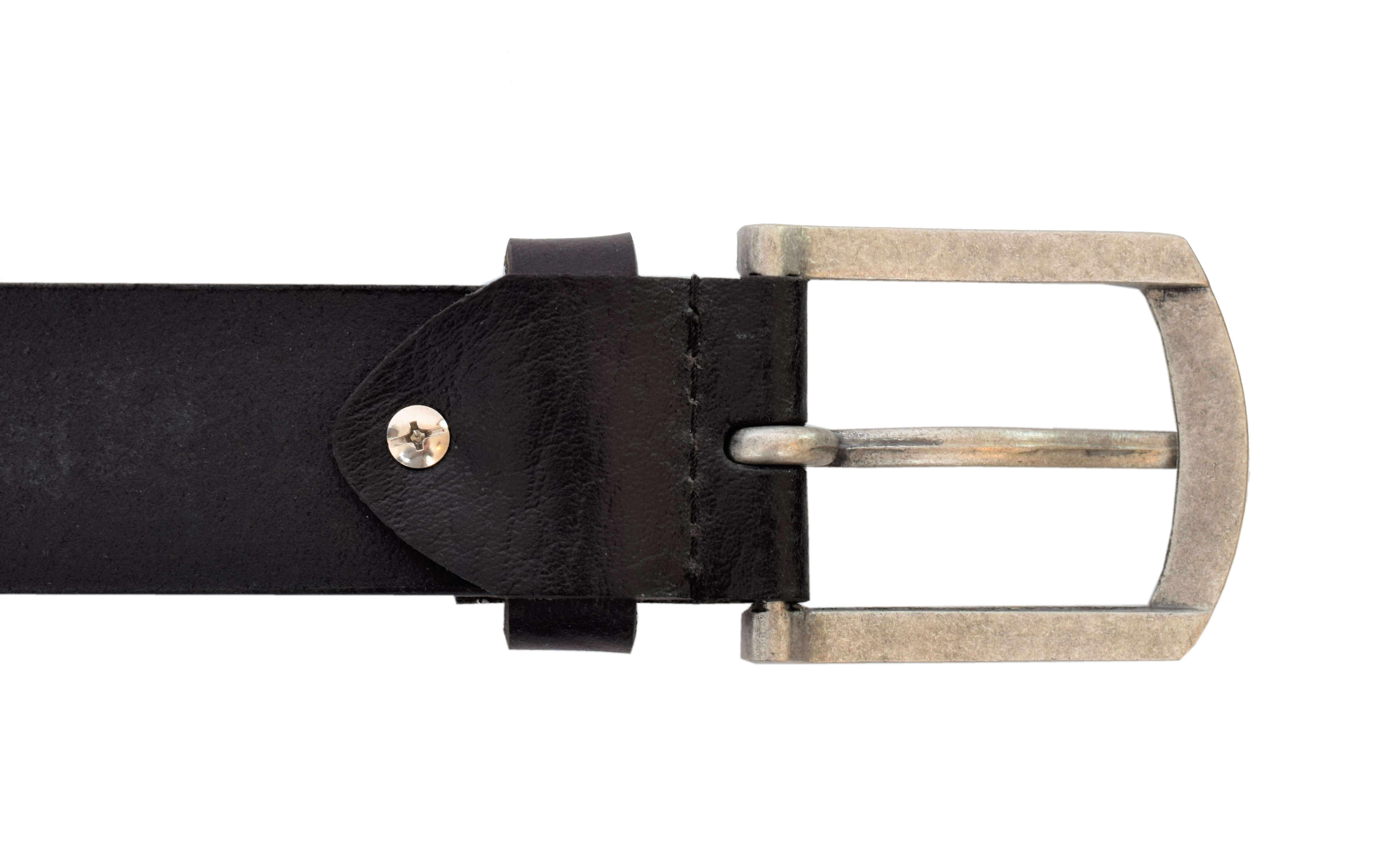 Menzo 2058 Gürtel Rindsleder / Schwarz