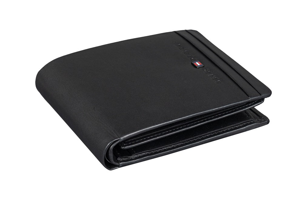 Menzo 7003 Herrenbörse schwarz / Nappaleder