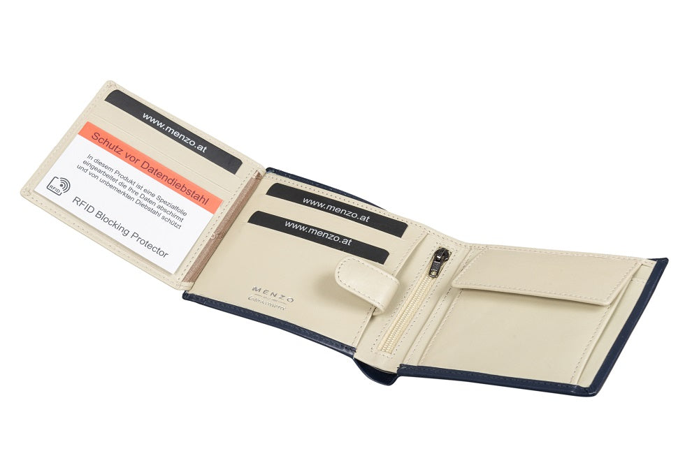 Menzo 7003 Herrenbörse saison1 / Nappaleder