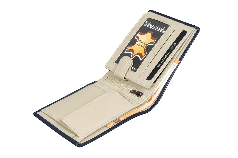 Menzo 7003 Herrenbörse saison1 / Nappaleder