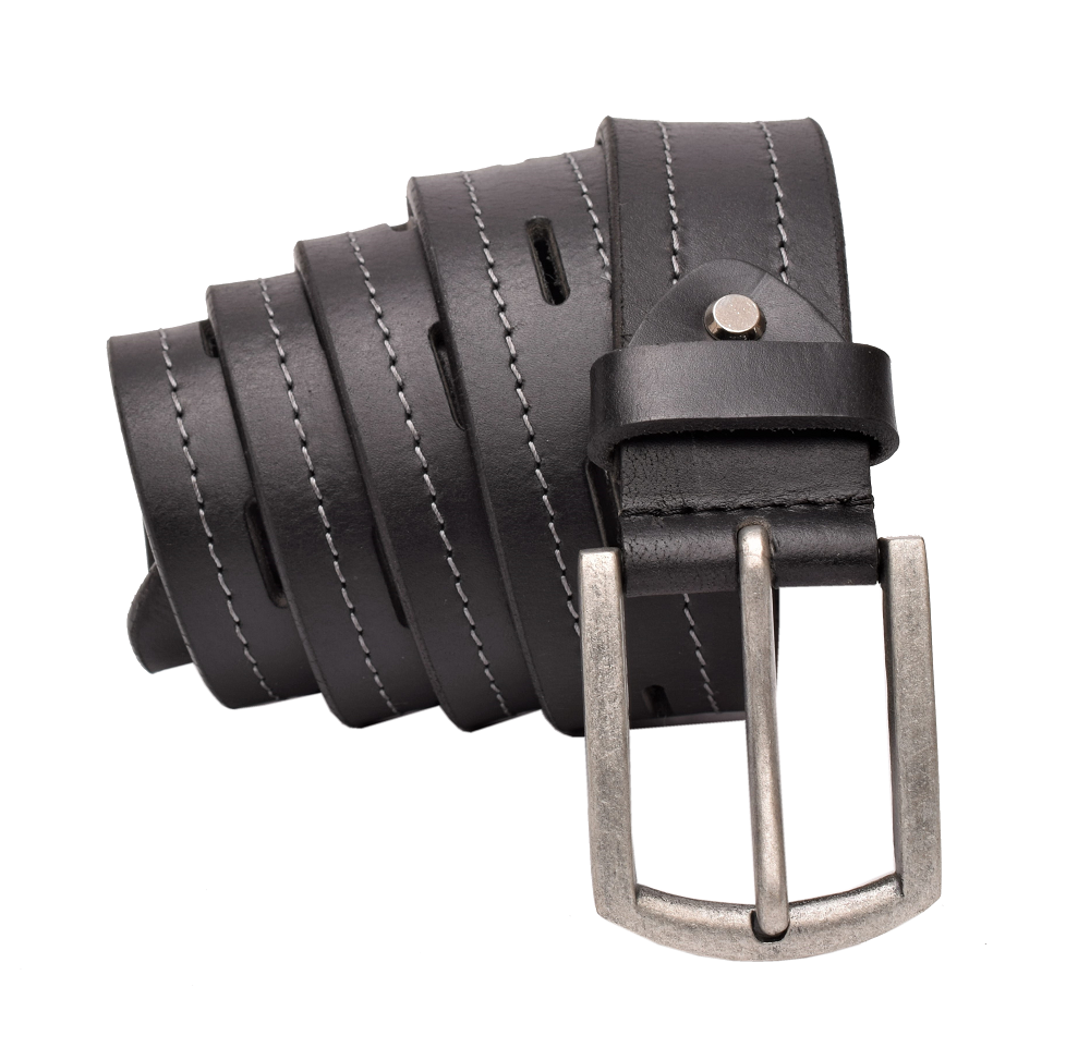 Menzo 2073 Gürtel Rindsleder / Schwarz