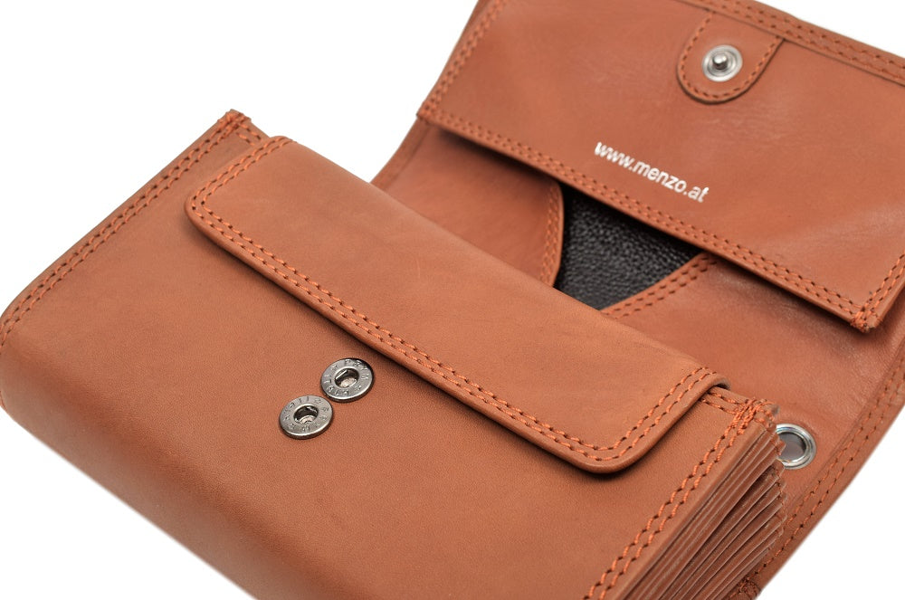 Hochwertiges Menzo 937D Profikellnerset Rindsleder hellbraun - wasserabweisend!!