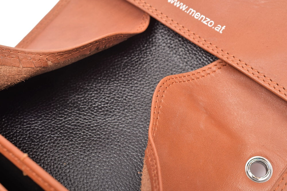 Hochwertiges Menzo 937D Profikellnerset Rindsleder hellbraun - wasserabweisend!!