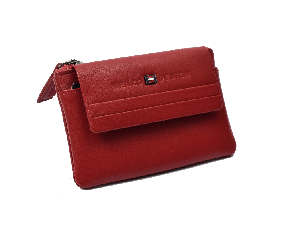 Menzo 7026 Schlüsseletui rot / Nappaleder