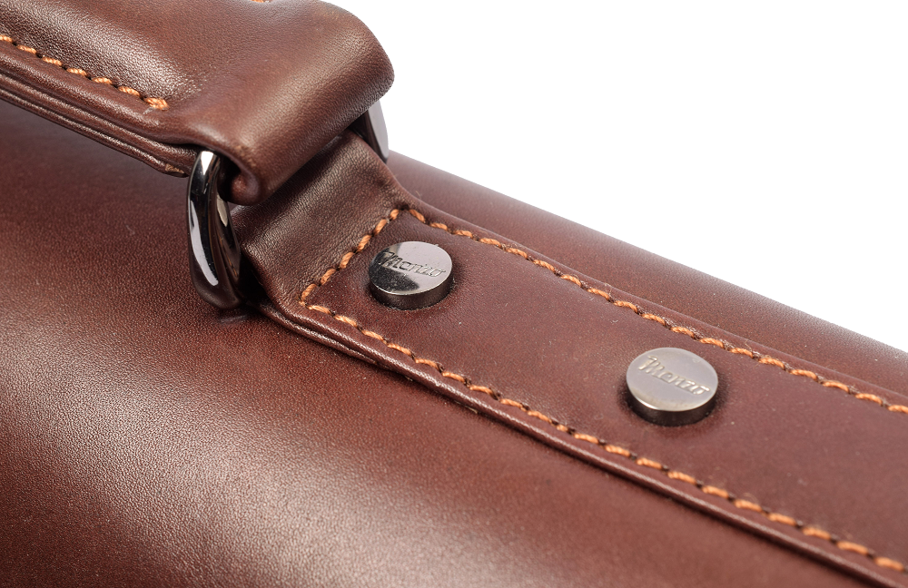 Menzo MB2D - 15,6 Zoll Aktentasche Rindsleder/braun