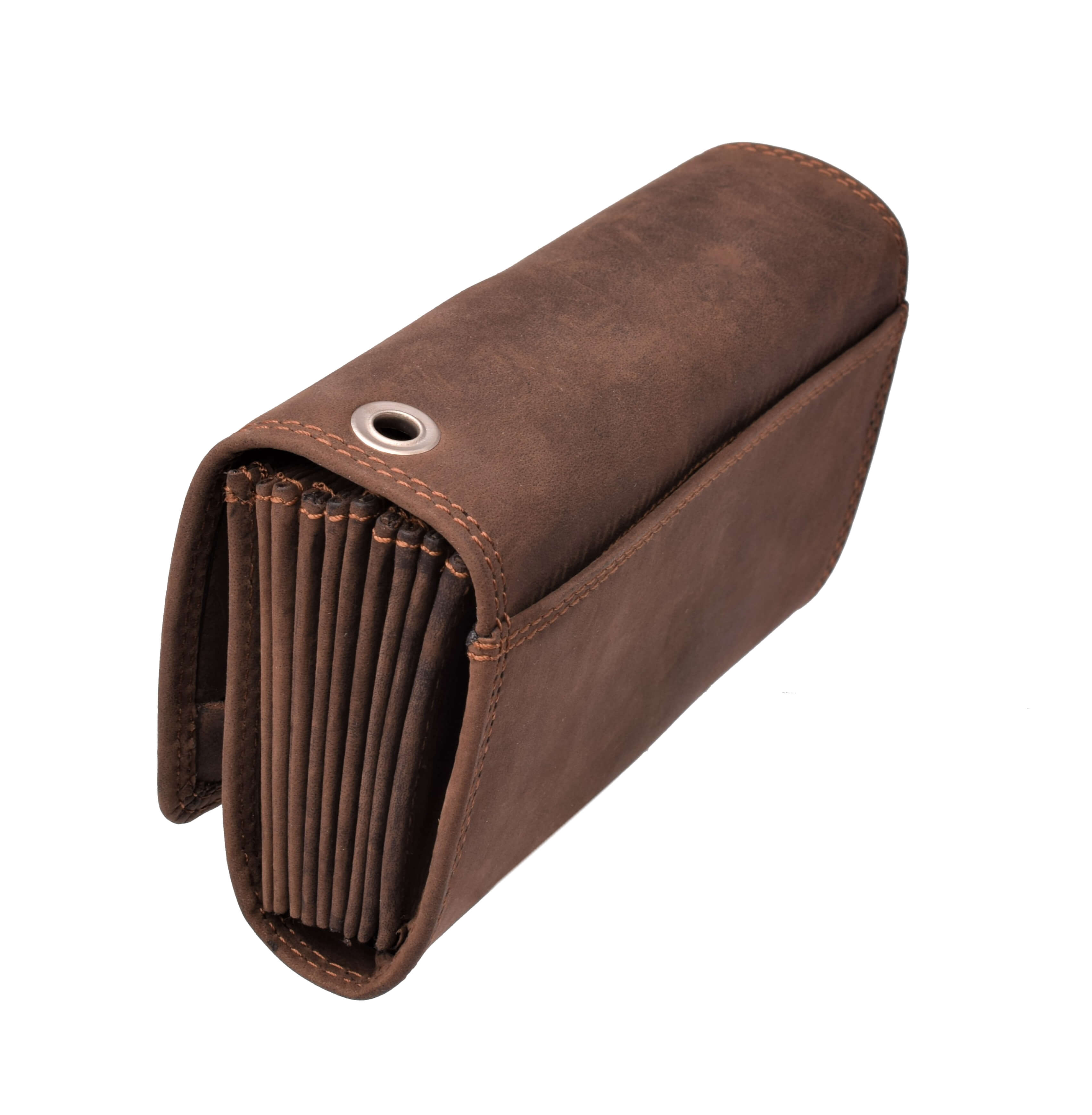 Menzo 937 Profikellnerset Büffelleder Doppelnaht/Hirsch marone