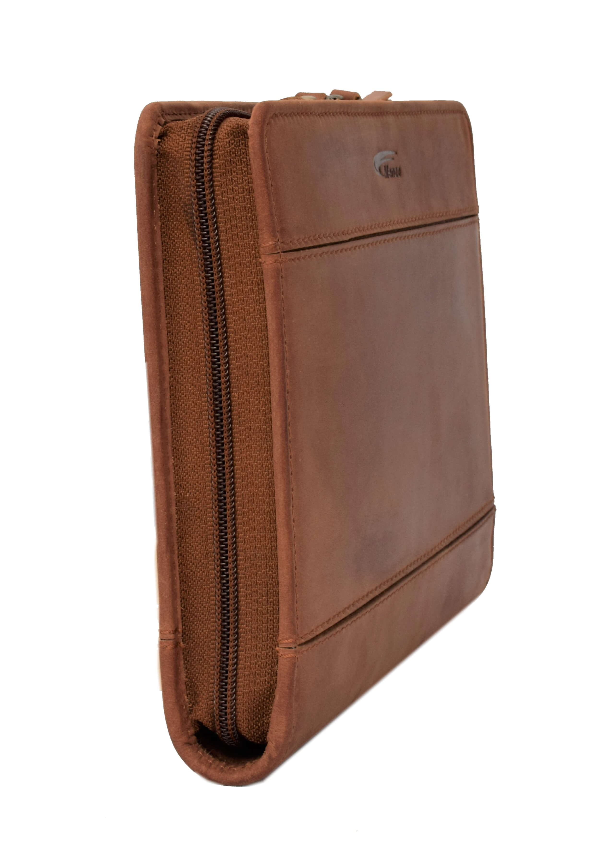 Menzo MB57 Schreibmappe A5 Büffelleder/deltabraun