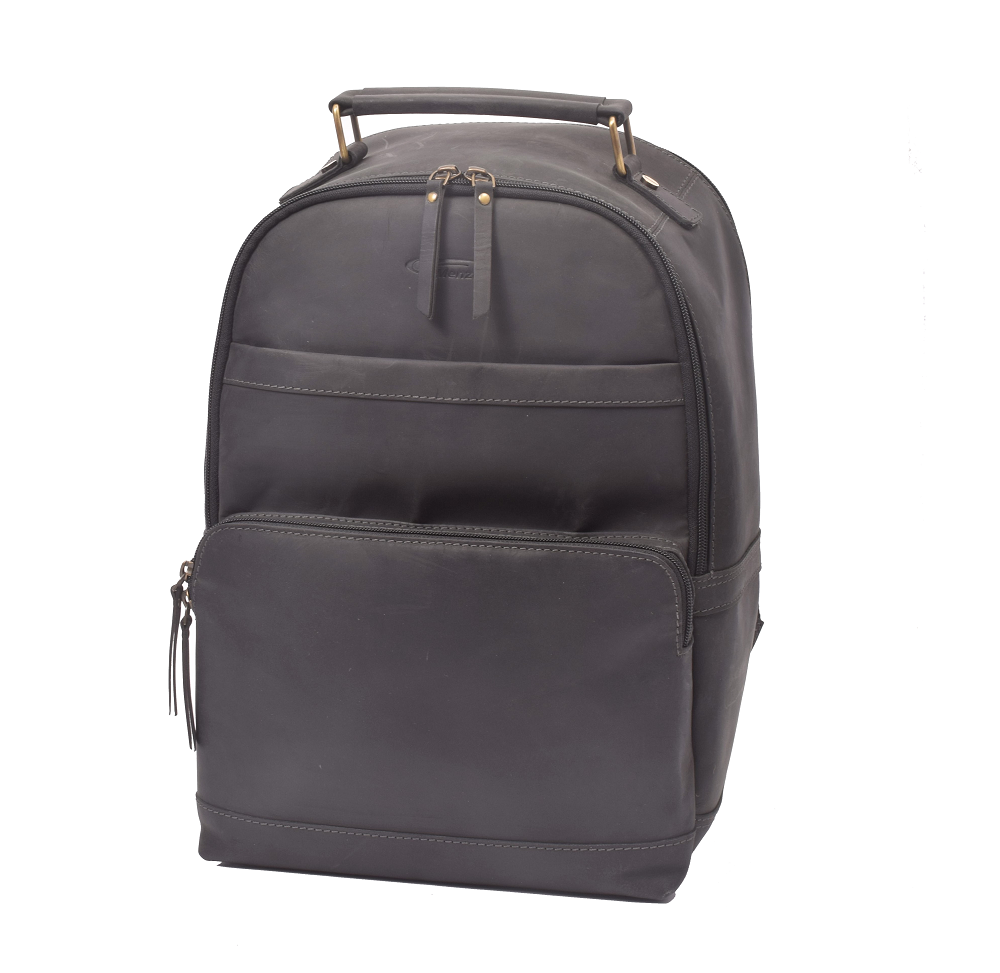 Menzo MB59 Rucksack Büffelleder/schwarz