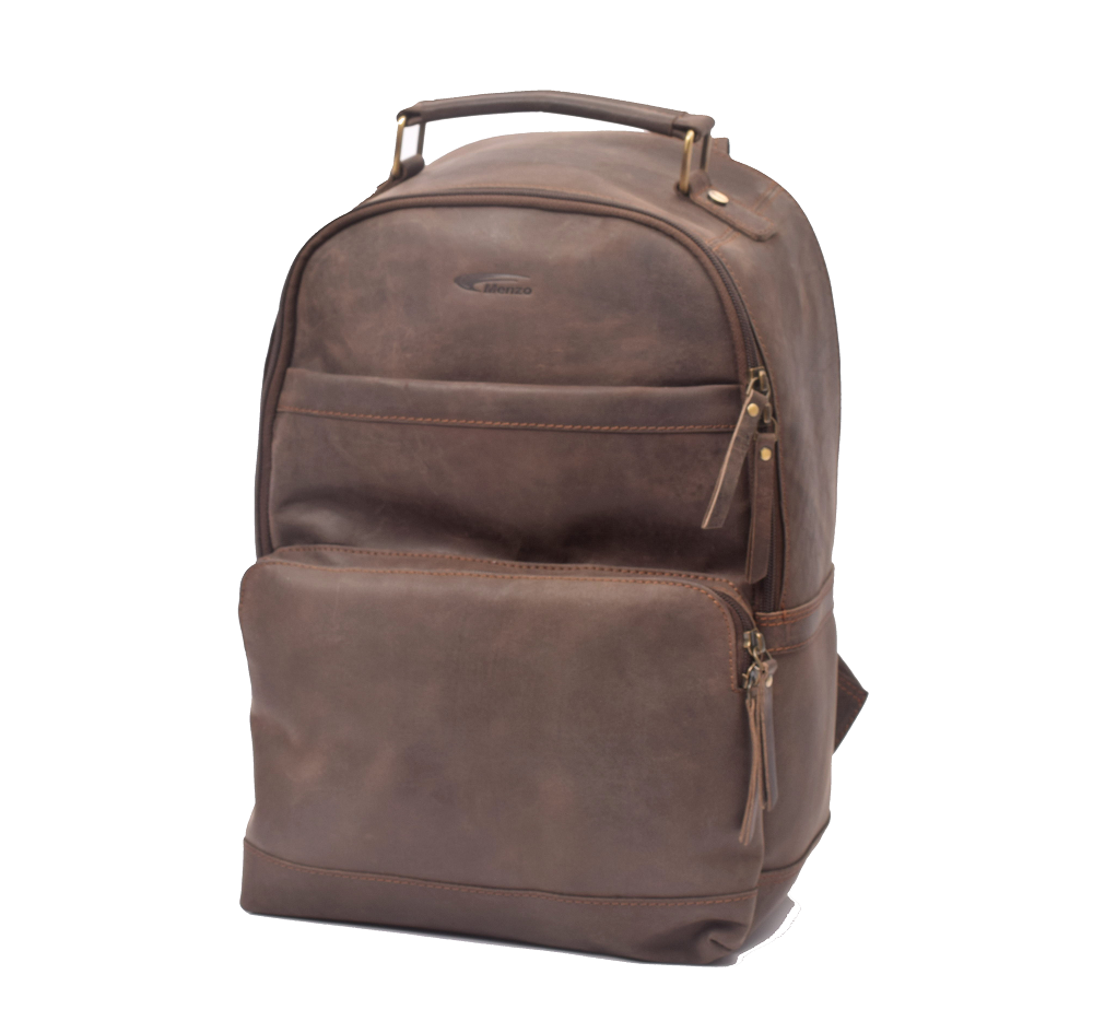 Menzo MB59 Rucksack Büffelleder/marone