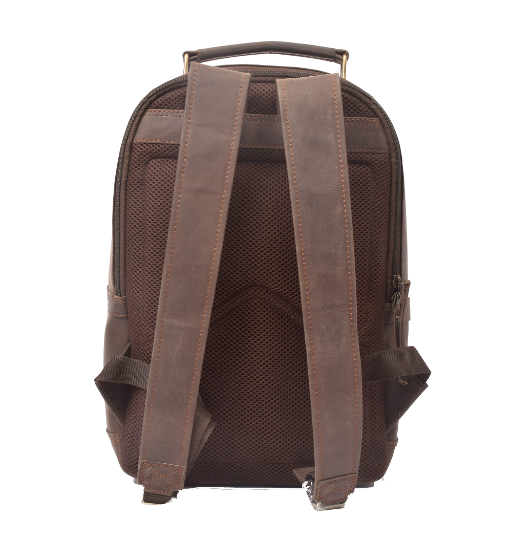 Menzo MB59 Rucksack Büffelleder/marone