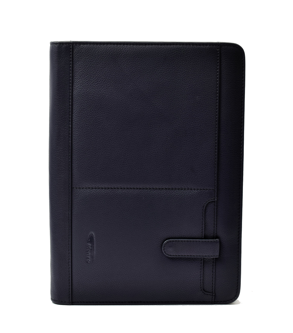 Menzo MB101 Schreibmappe A4 Nappaleder/navy