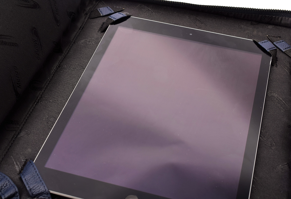 Menzo MB101 Schreibmappe A4 Nappaleder/navy