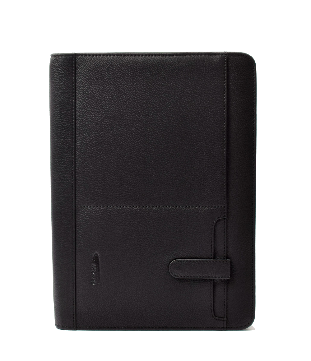 Menzo MB101 Schreibmappe A4 Nappaleder/schwarz