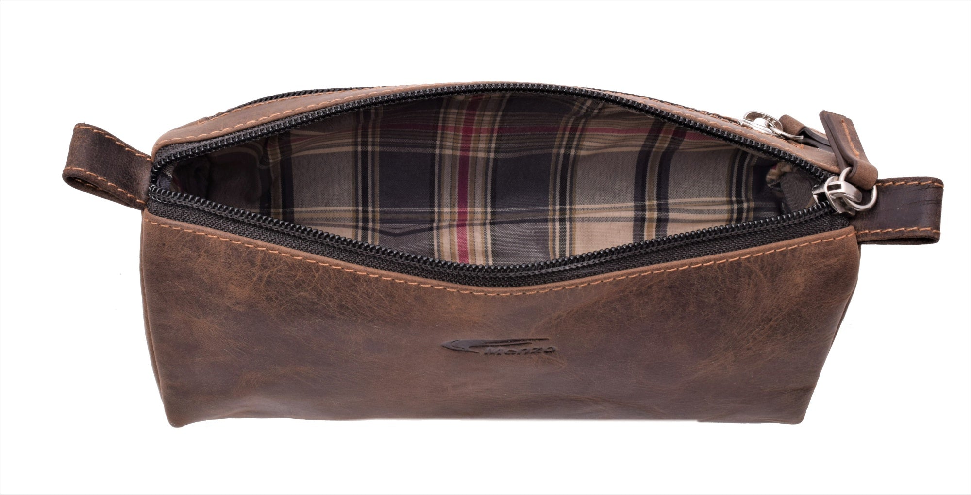 Menzo MB31 Stifteetui Büffelleder/marone