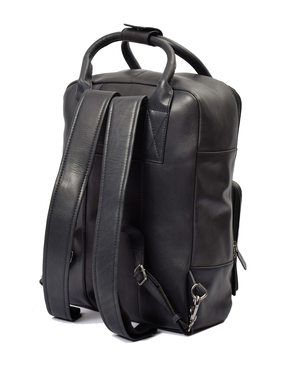 Menzo MB65D - Rucksack Rindsleder/blau