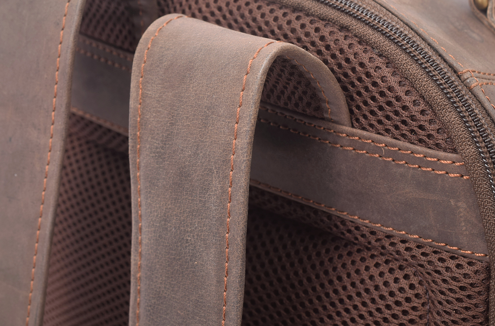 Menzo MB59 Rucksack Büffelleder/marone