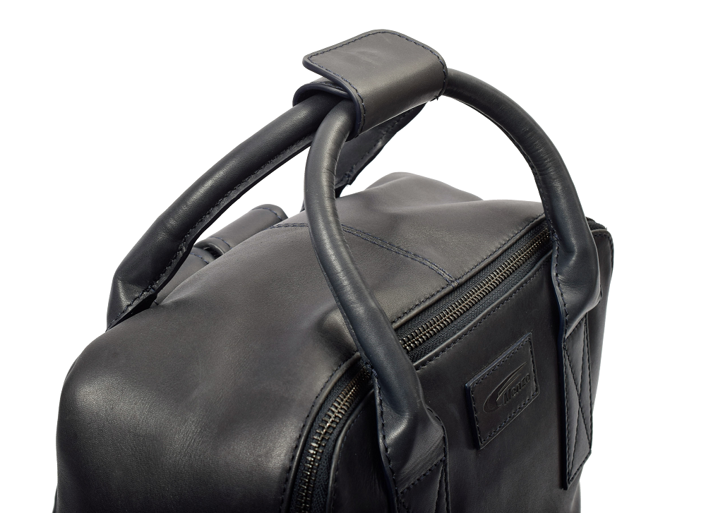 Menzo MB65D - Rucksack Rindsleder/blau