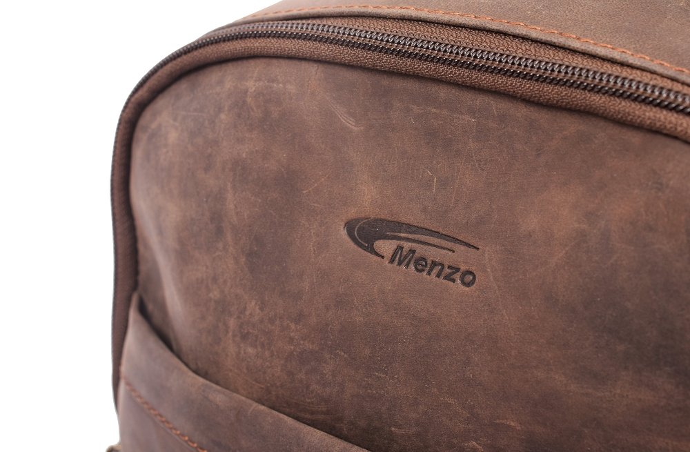 Menzo MB59 Rucksack Büffelleder/marone
