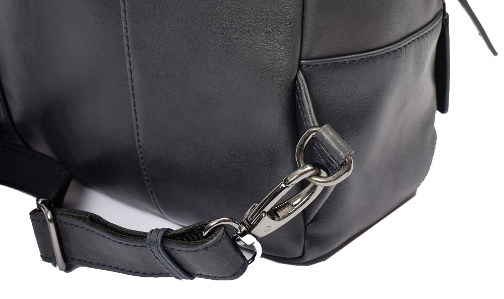 Menzo MB65D - Rucksack Rindsleder/blau