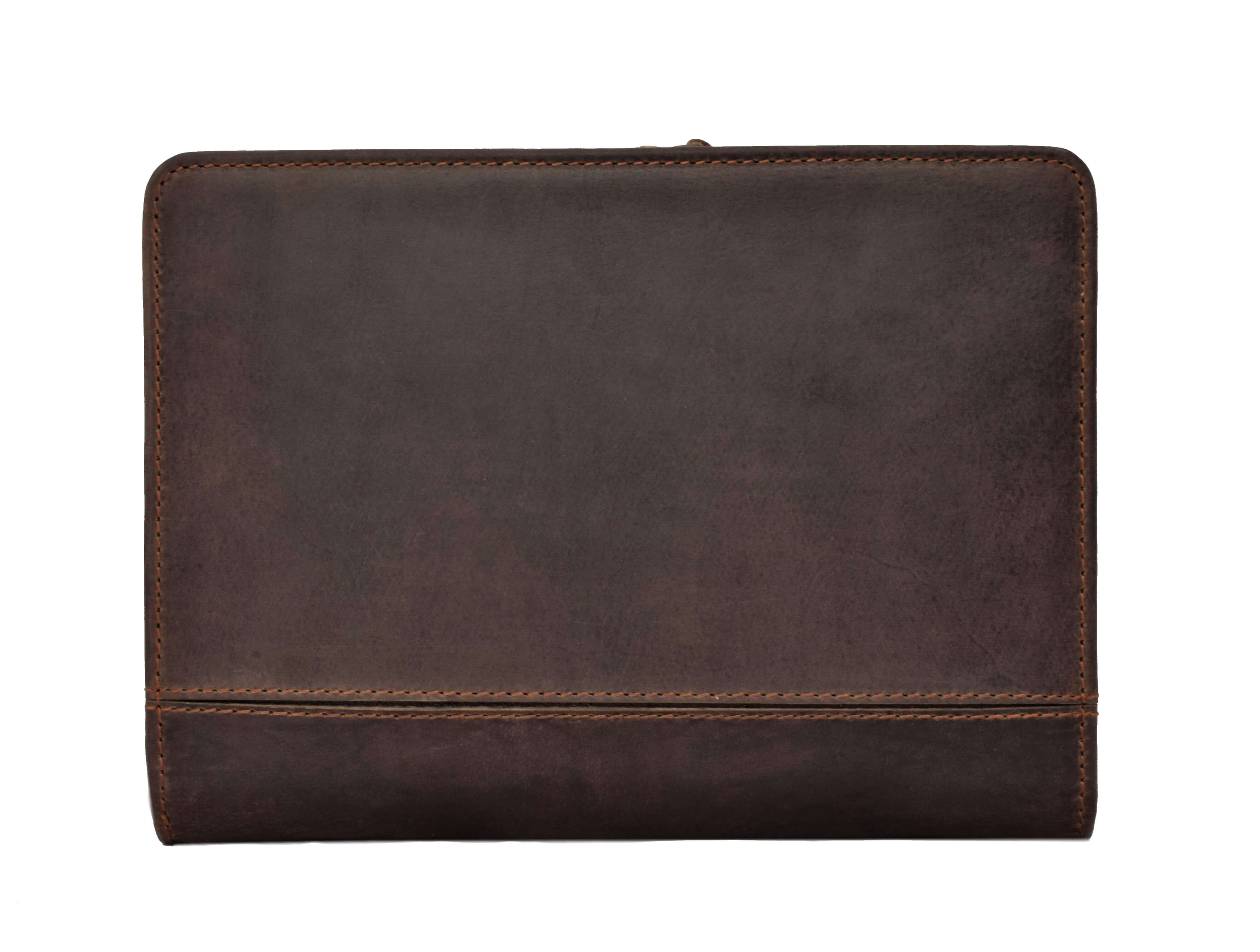 Menzo MB57 Schreibmappe A5 Büffelleder/marone