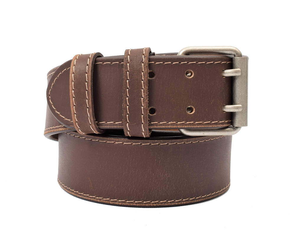 Menzo 3050 Profikellnergürtel (Breite 5cm) Büffelleder / marone