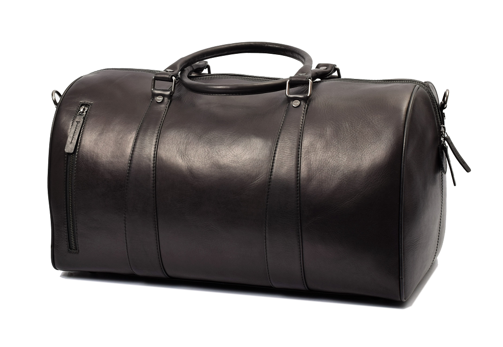 Menzo MB67D Reisetasche Rindsleder/schwarz