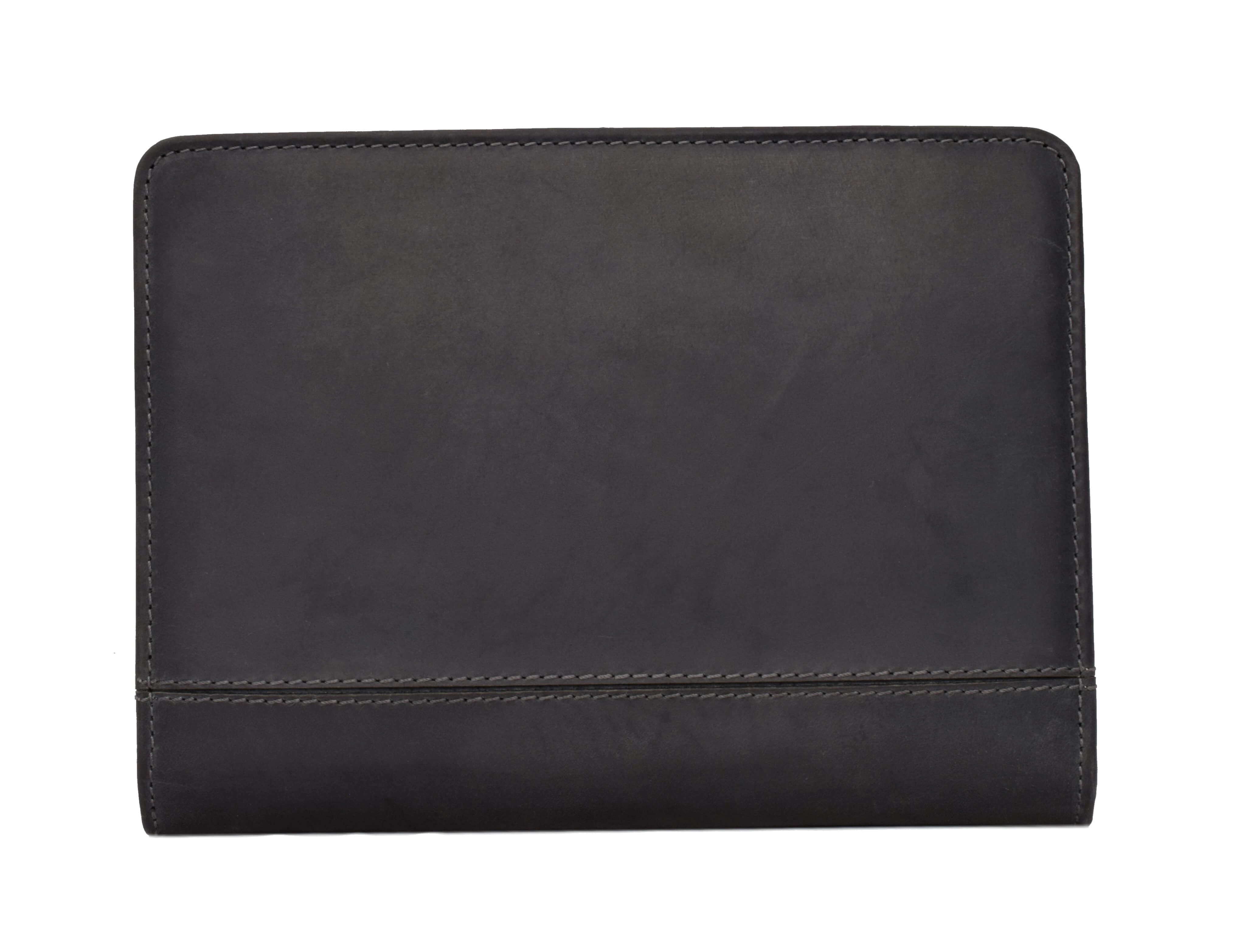 Menzo MB57 Schreibmappe A5 Büffelleder/schwarz