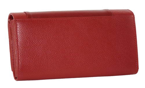 Menzo 916 Kellnerbörse Rindsleder/rot