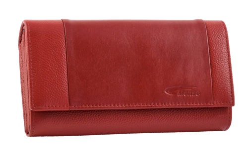 Menzo 916 Kellnerbörse Rindsleder/rot