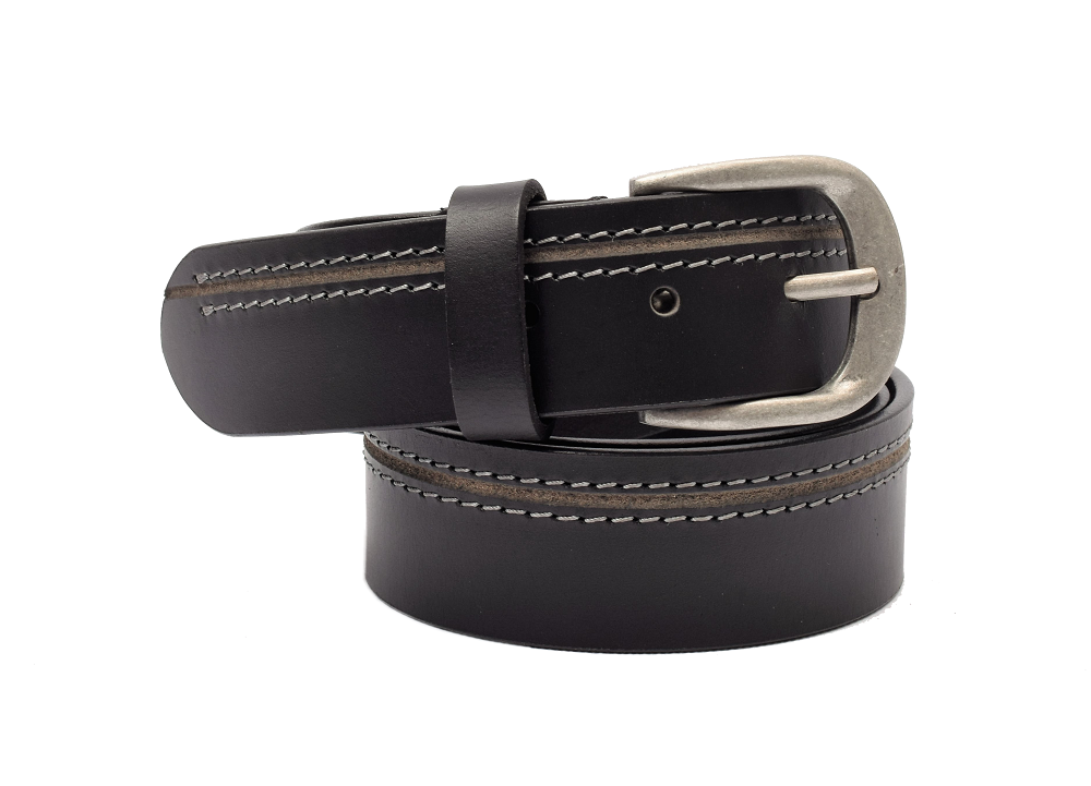 Menzo 2059 Gürtel Rindsleder / schwarz