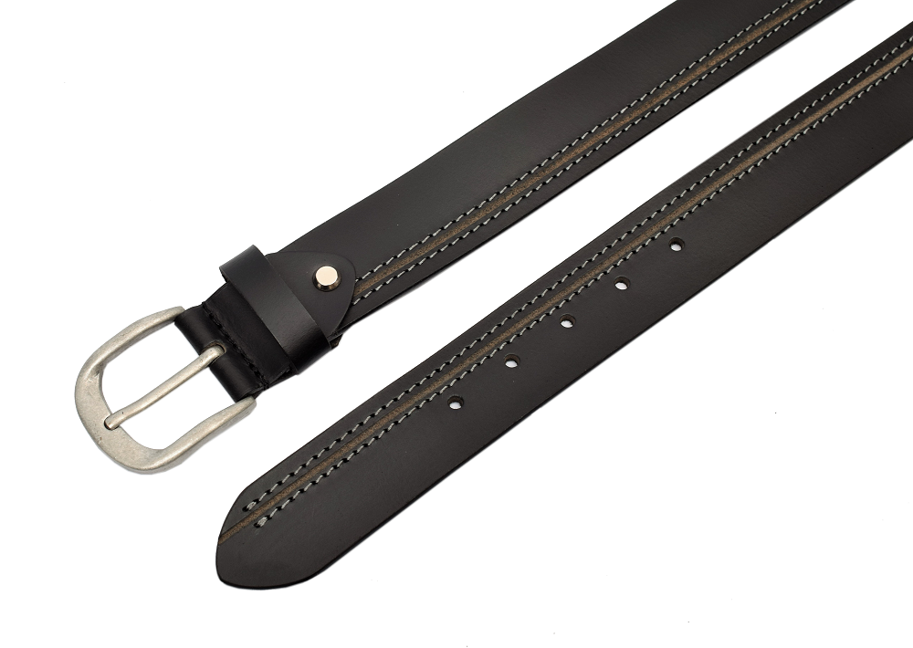 Menzo 2059 Gürtel Rindsleder / schwarz