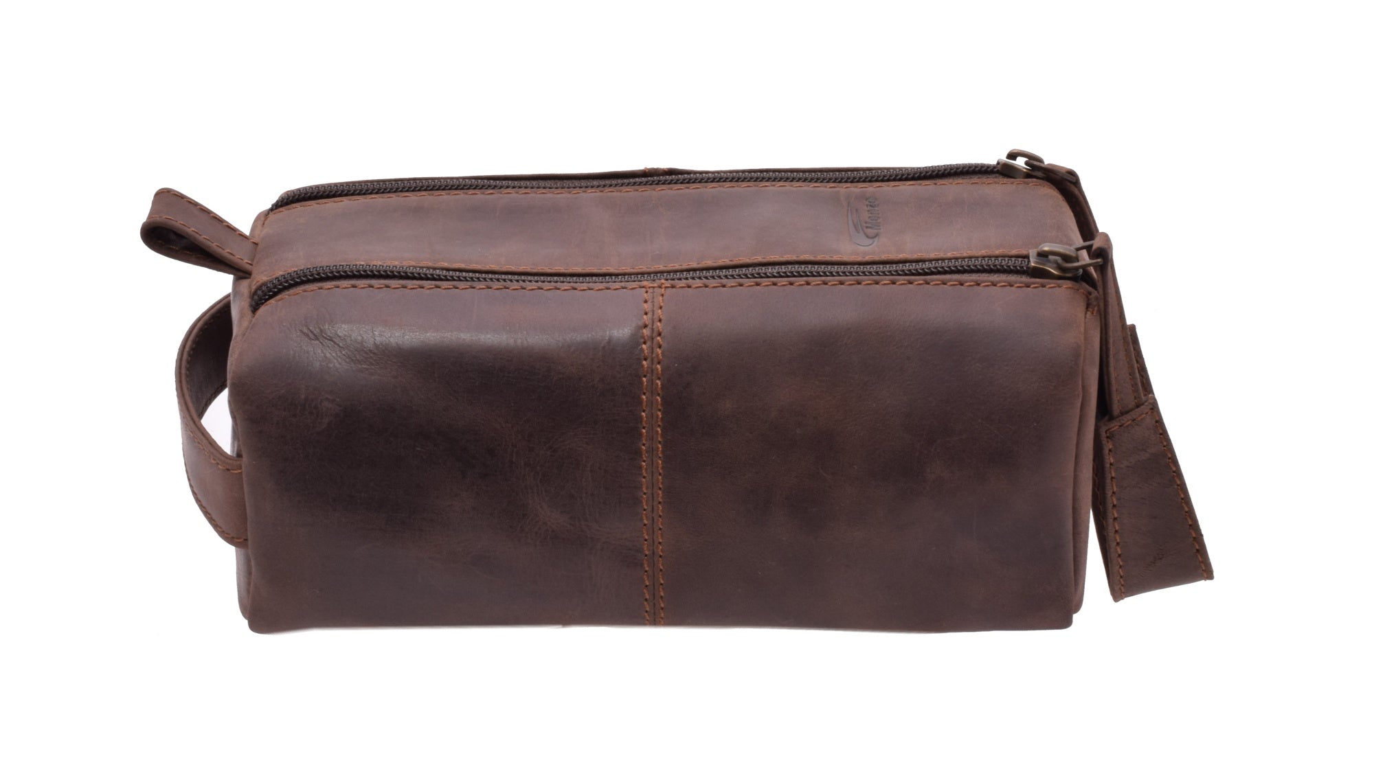 Menzo MB51 Kulturtasche Büffelleder/marone