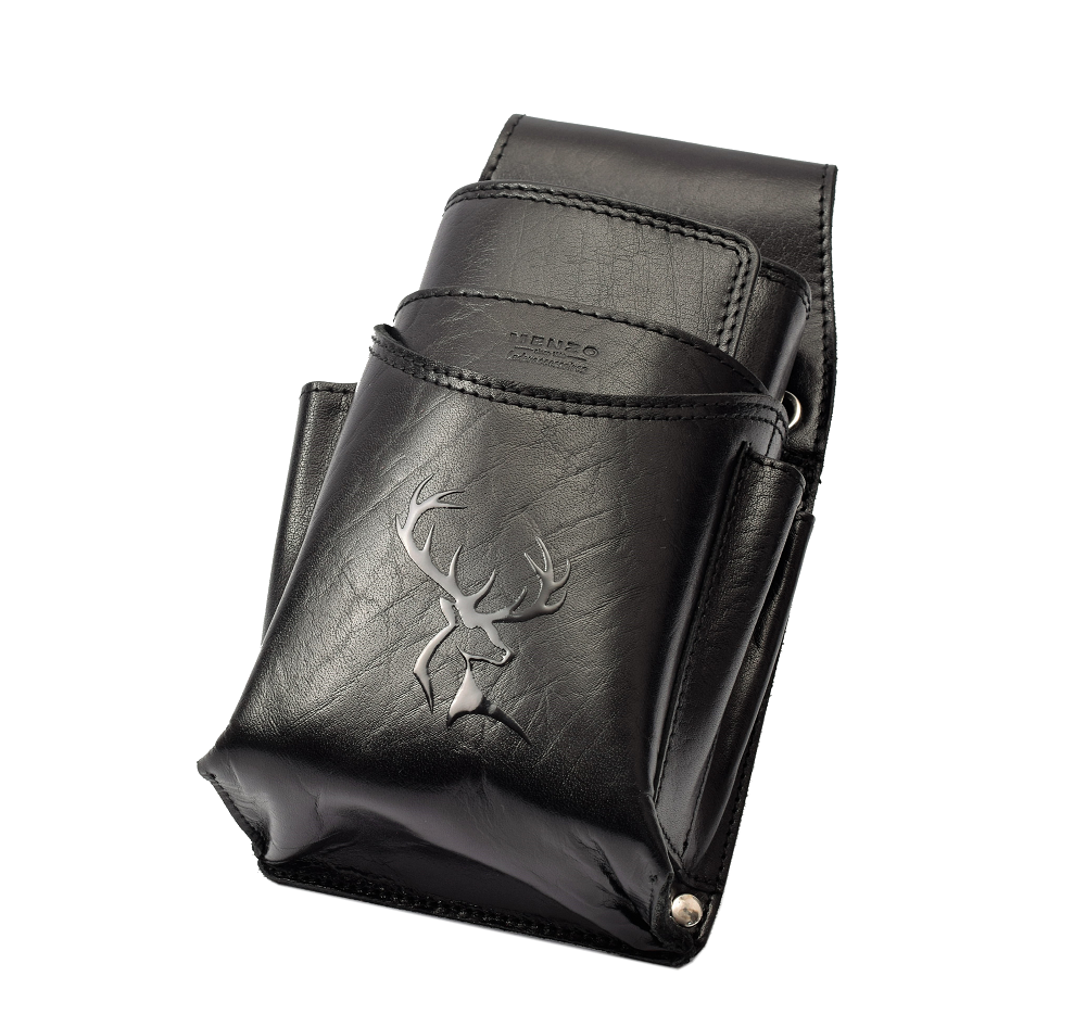 Hochwertiges Menzo 937glossy-hirsch Profikellnerset Sonderedition Büffelleder/schwarz