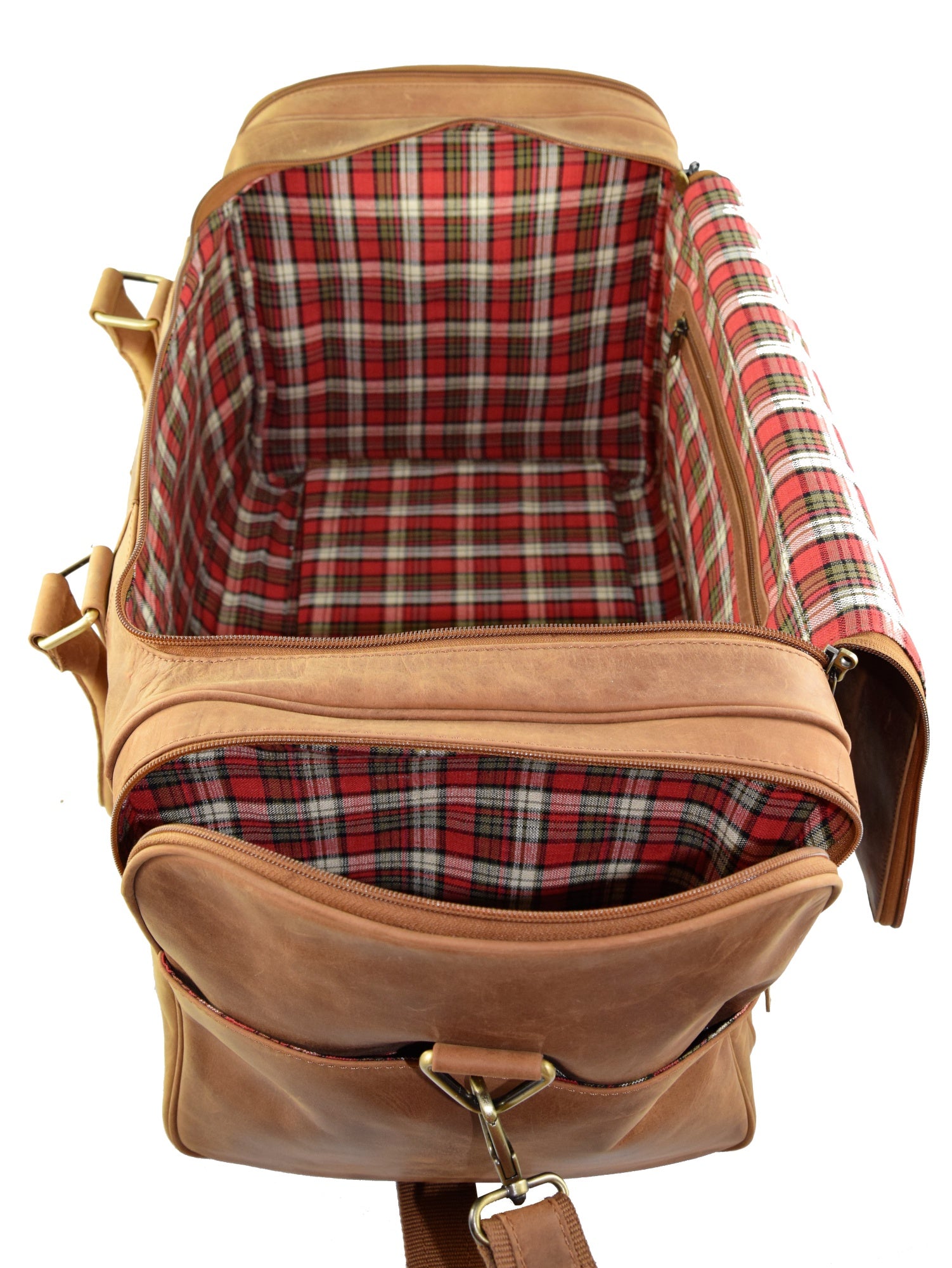 Menzo MB23 Reisetasche Büffelleder/delta