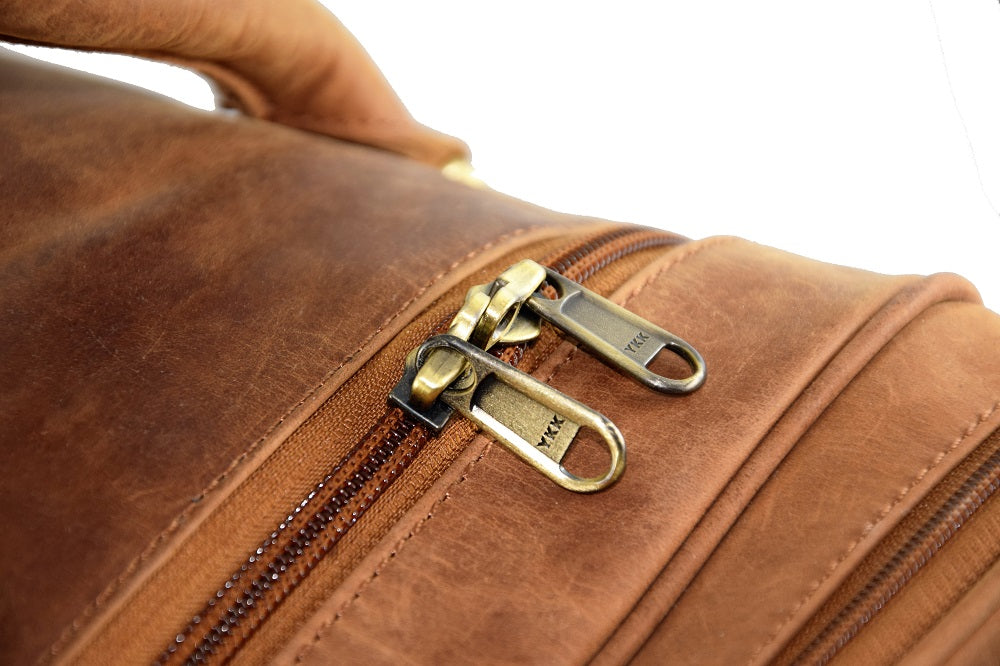 Menzo MB23 Reisetasche Büffelleder/delta