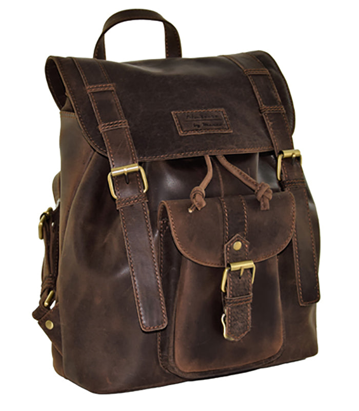 Menzo MB3 Rucksack Büffelleder/marone