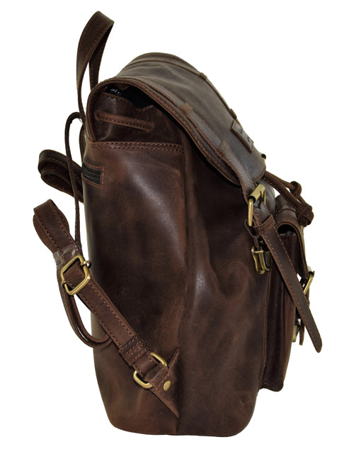 Menzo MB3 Rucksack Büffelleder/marone