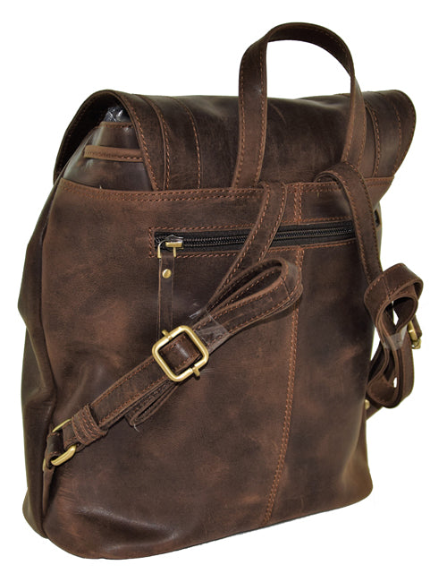 Menzo MB3 Rucksack Büffelleder/marone