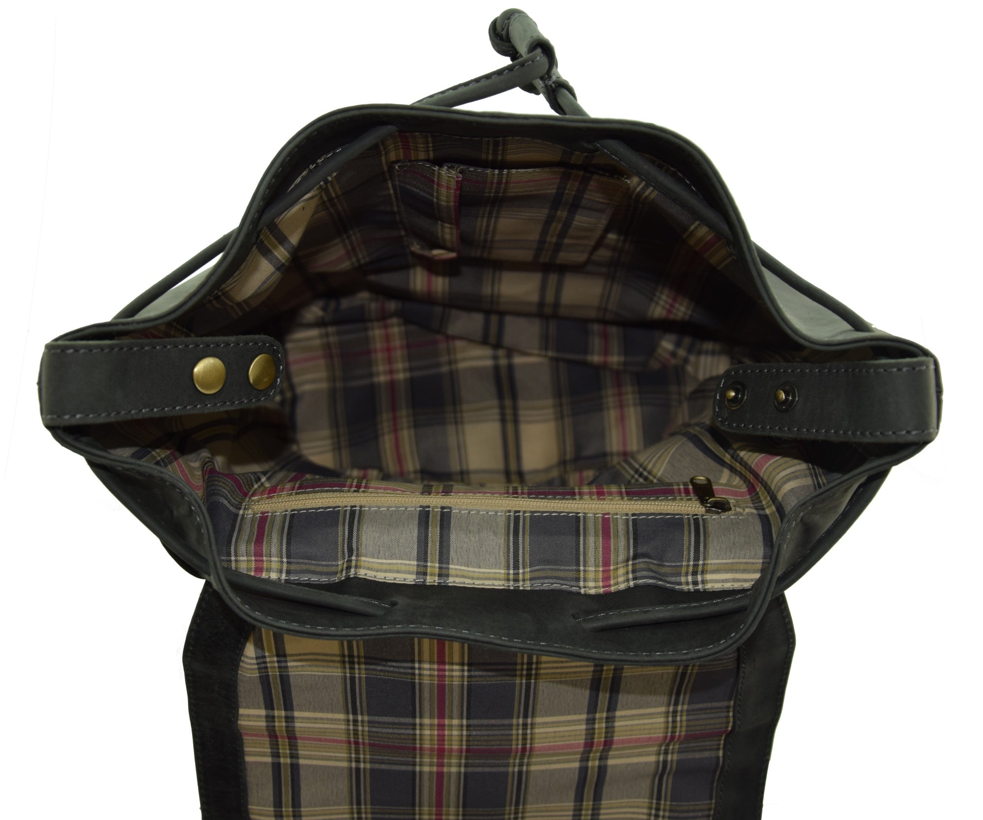 Menzo MB3 Rucksack Büffelleder/schwarz