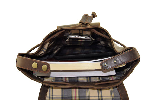 Menzo MB3 Rucksack Büffelleder/marone