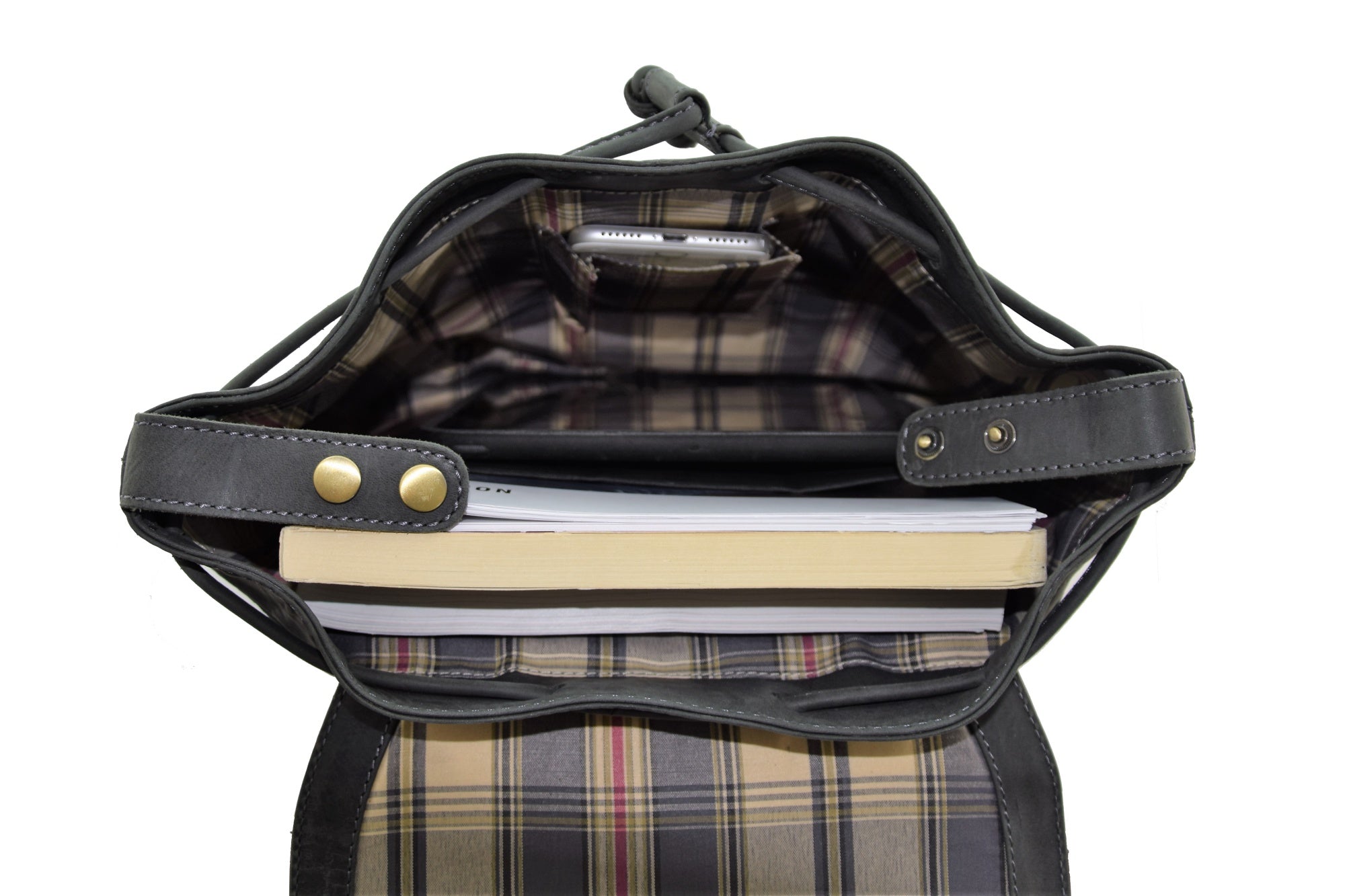 Menzo MB3 Rucksack Büffelleder/schwarz