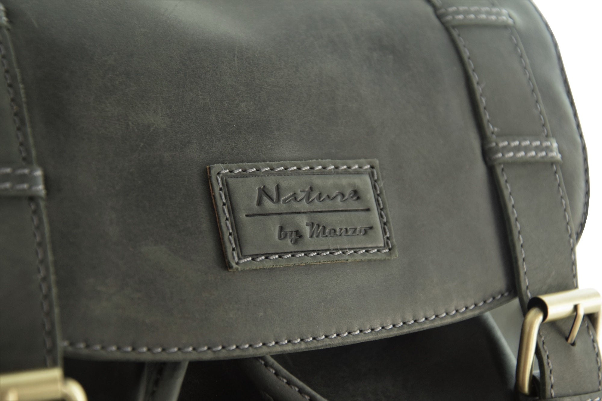 Menzo MB3 Rucksack Büffelleder/schwarz