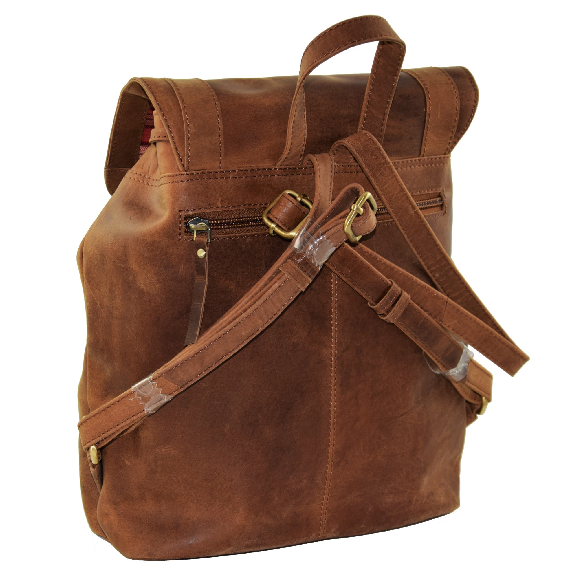 Menzo MB3 Rucksack Büffelleder/deltabraun