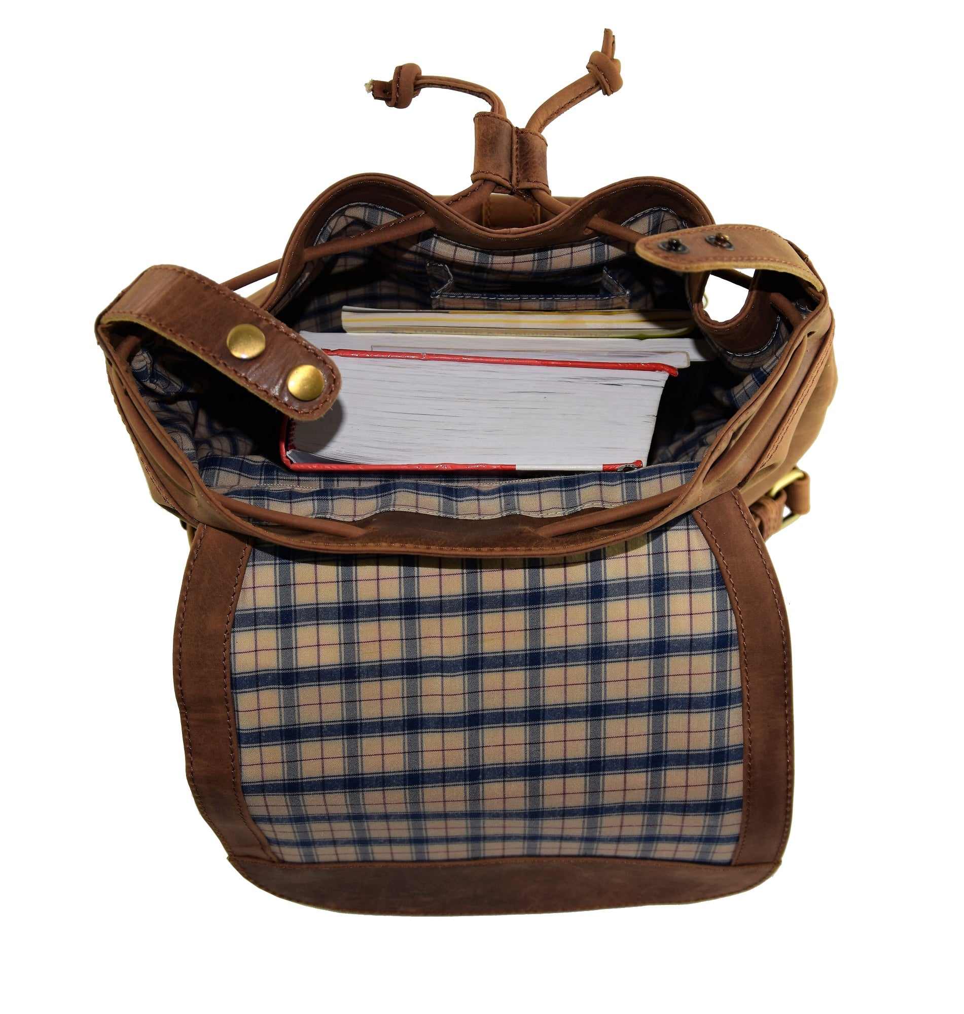 Menzo MB3 Rucksack Büffelleder/deltabraun