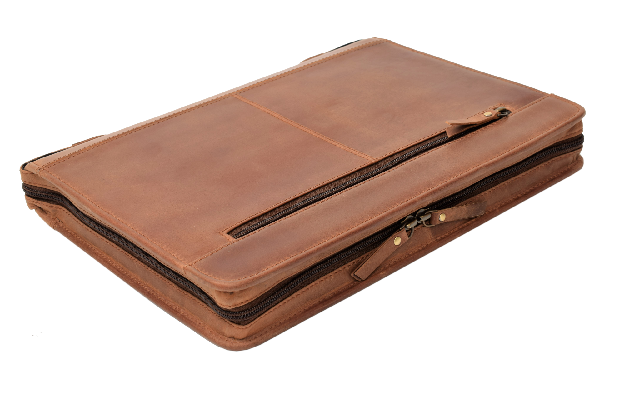 Menzo MB55 Dokumentenmappe A4 Büffelleder/deltabraun