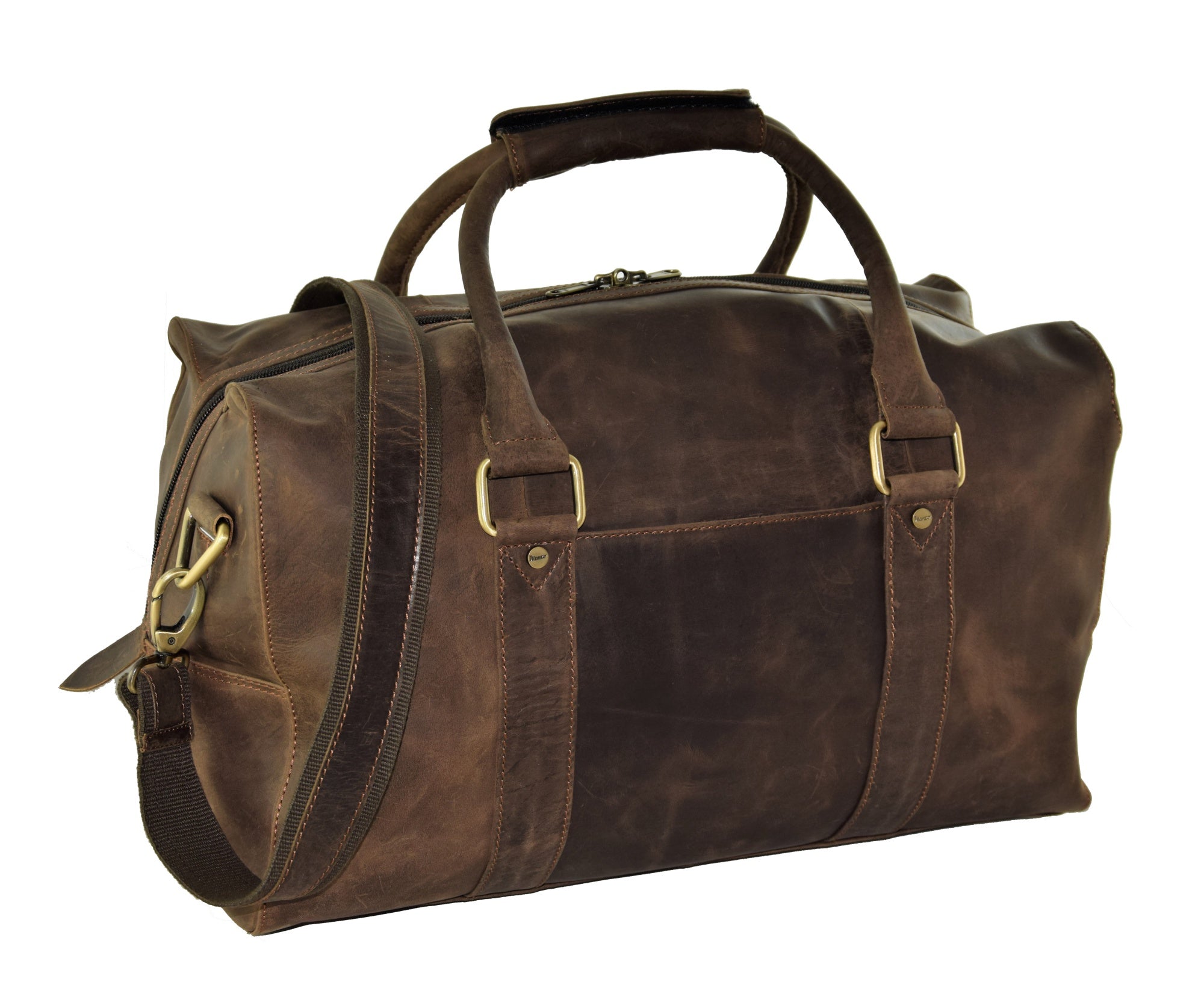 Menzo MB14 Reisetasche Büffelleder/marone