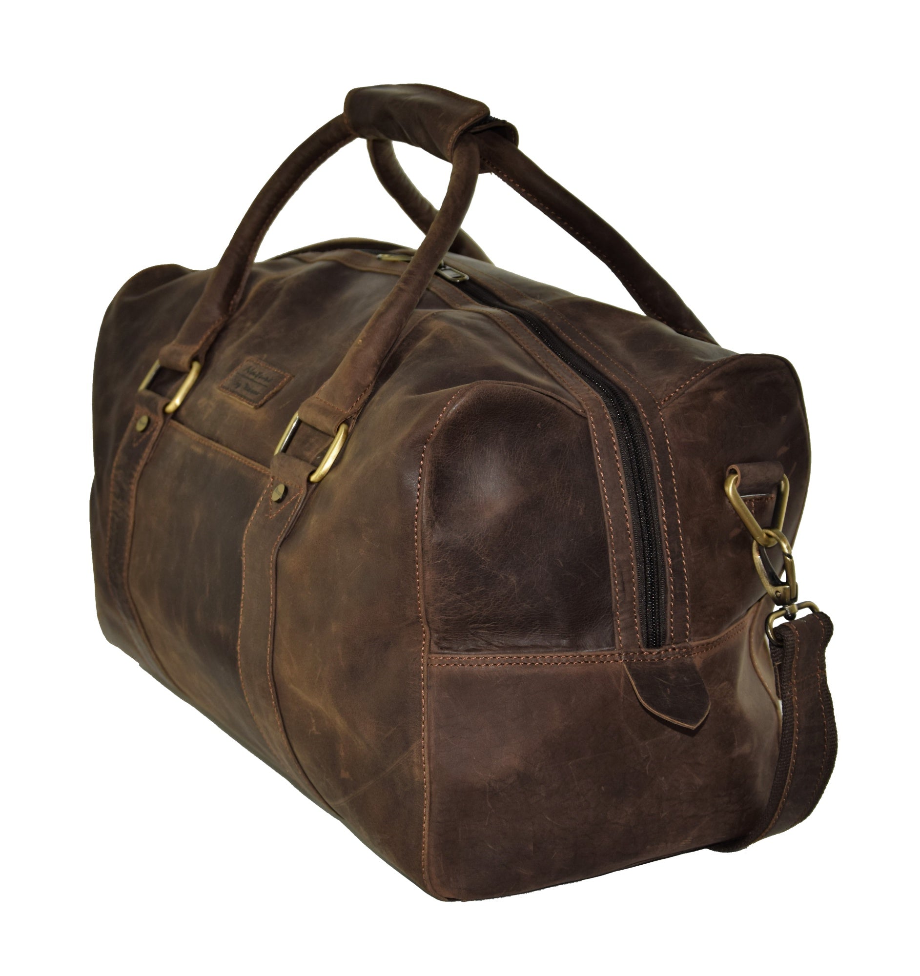 Menzo MB14 Reisetasche Büffelleder/marone